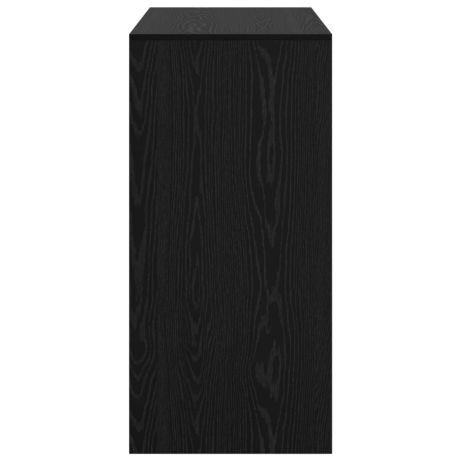 Stolik barowy o wyglądzie dębu, materiał drewnopochodny, 102 x 50 x 103,5 cm, prostokątny, nowoczesny, nie zajmuje dużo miejsca, do jadalni, stołu kuchennego, dla rodziny i gości