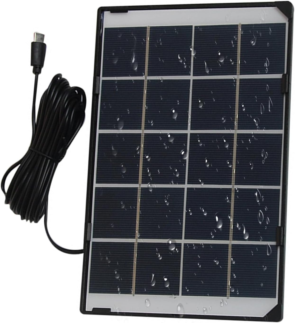 Foldable Solar Panel | 30W 5V Type-C Portable Power Bank - Fast Charging Cell Phone Charger - for Camera Phones Lantern Fan Power Outage Car Tent Hiking Camping Travel Backpacking