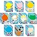 Ticiaga 40pcs Pikachu Make-a-face Stickers Sheets, Make Your Own Pikachu Stickers Fun Craft Project for Kids, 40pcs Pikachu Mix and Match Stickers for Party Favor Supplies, Class Reward, Book Decor