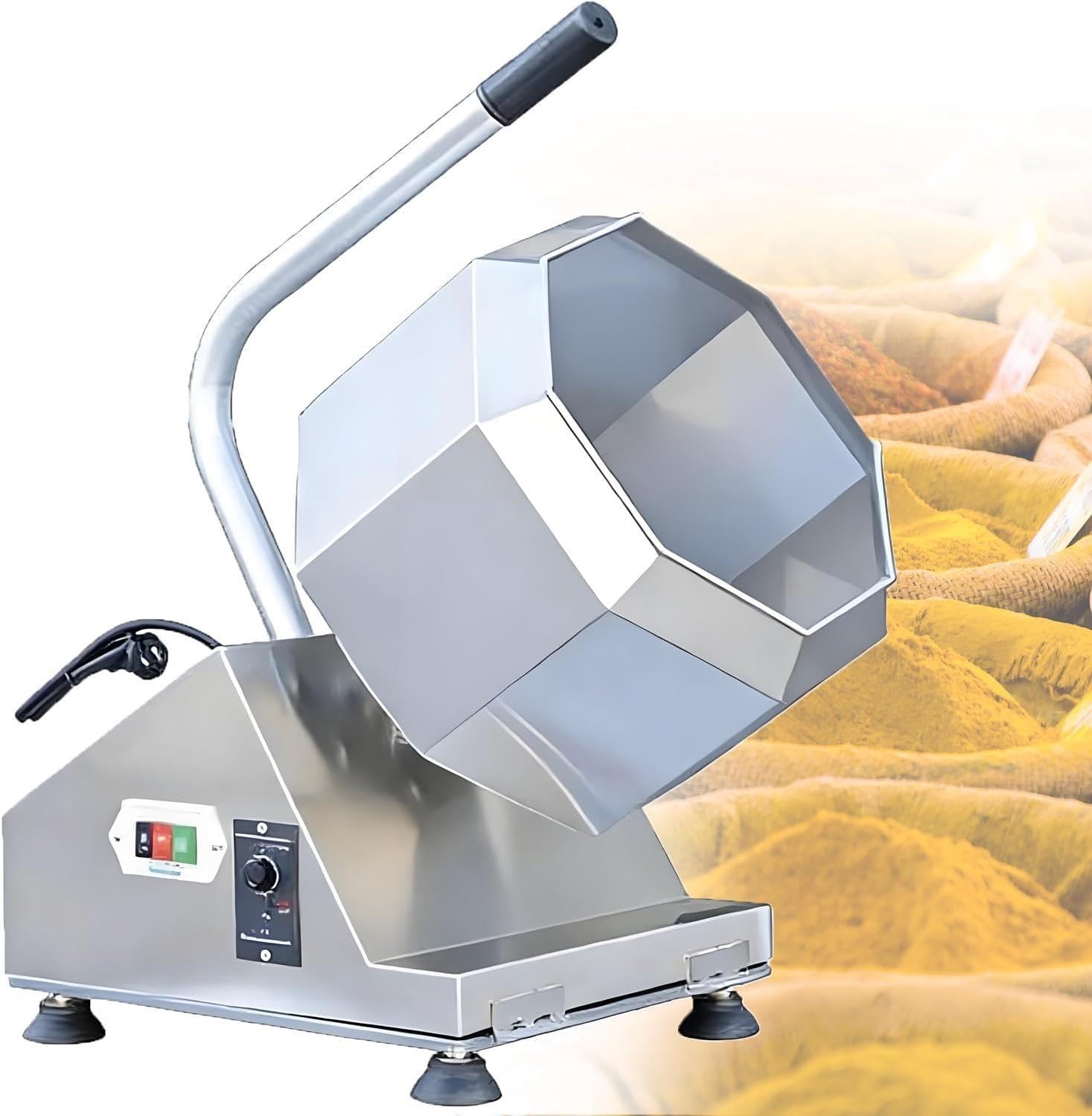 Achteckiger Gewürzmixer, Geschwindigkeitsregulierbarer Lebensmittelmixer