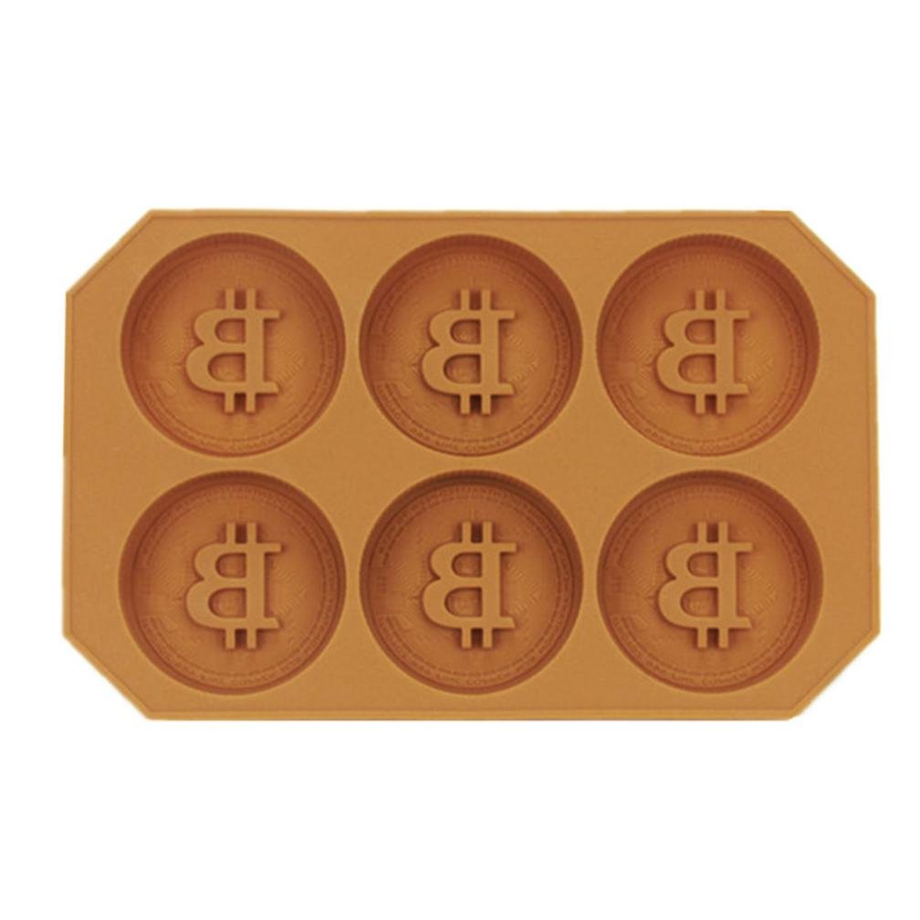 Vacally Creative Bitcoin Ice Maker Mold Coin Ice Cube Tray | Desertcart  Seychelles