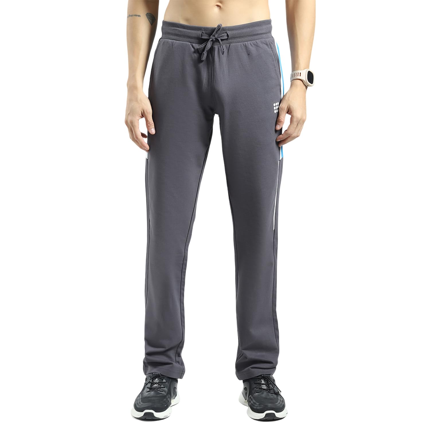 rock.it Rock It House of Monte Carlo Men's Regular Fit Solid Track Pants | Drawstring Closure | Side Pocket | Sports Lower | Comfortable & Stylish Lower for Men's-picture-23