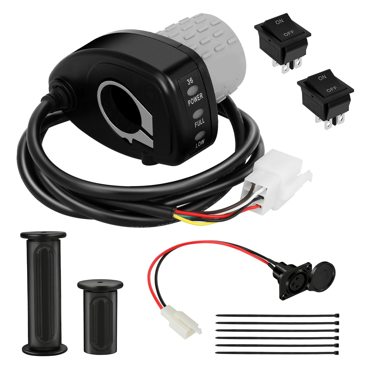 Kit accélérateur MX500 pour Razor Dirt Rocket et EcoSmart Metro 36V avec poignées
