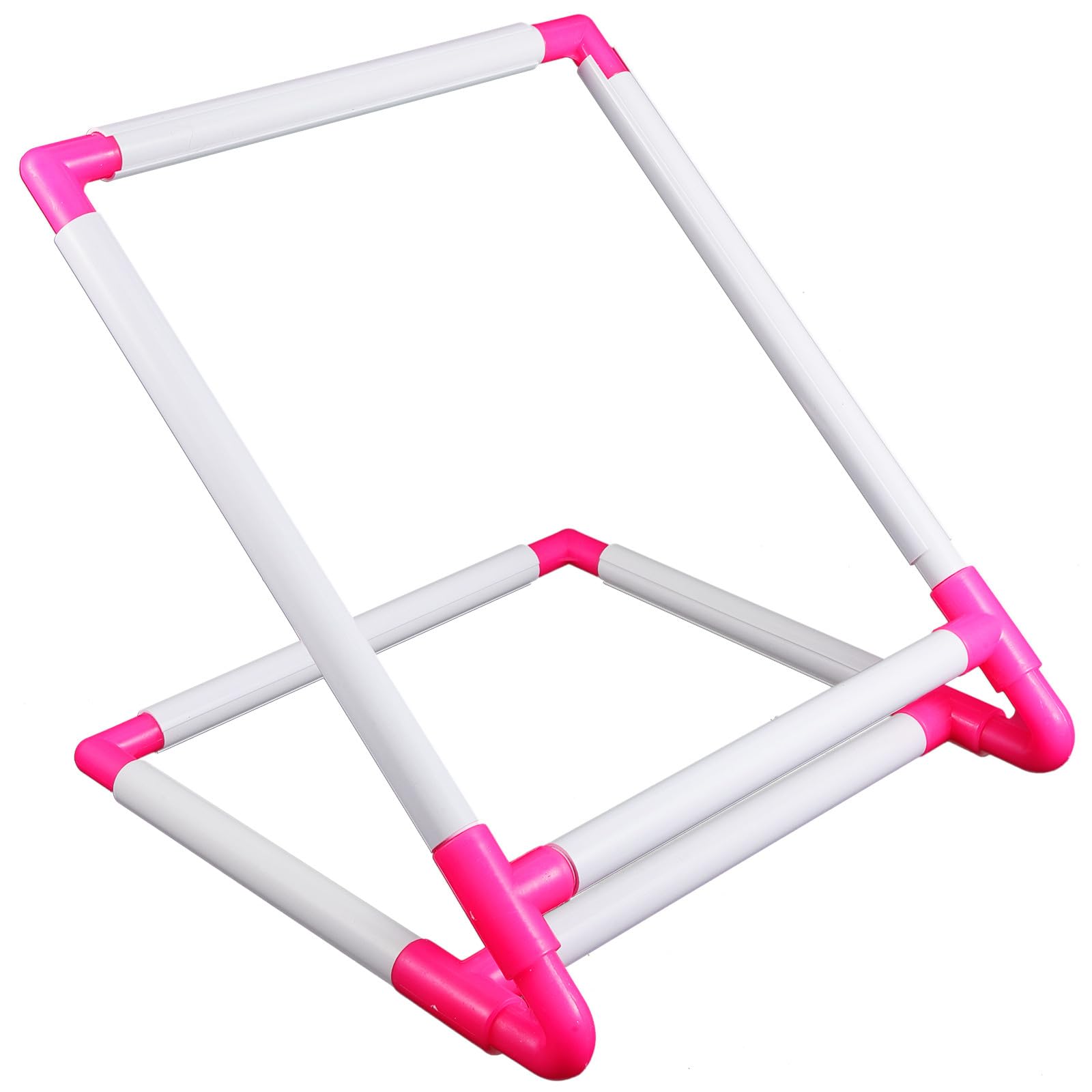 Beaupretty Telaio per Ricamo a Punto Croce in Plastica Clip, Regolabile, Facile da Smontare e Conservare per Cucito e Cornice Fotografica
