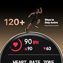 Fire-Boltt Phoenix Pro Round Smart Watch 1.39" HD Display with Bluetooth Calling, AI Voice Assistant, SpO2 & Heart Rate Monitor, 120+ Sports Modes, IP67 Waterproof Smartwatch for Men & Women - Black gallery image
