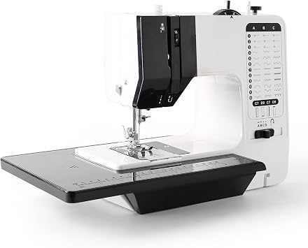 38 Stitches Mini Sewing Machine, Household Electric Sewing Machine with Extension Table for Beginner Home DIY, Fabric Repair
