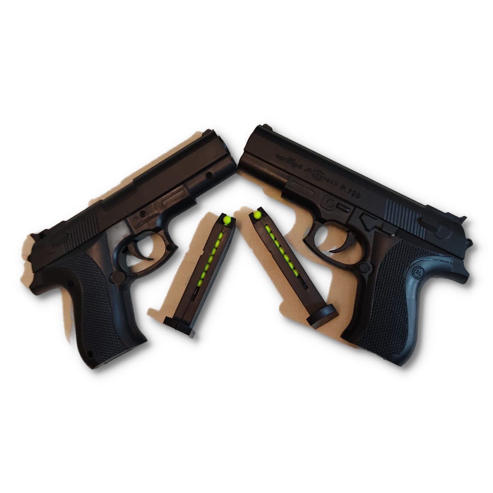TILLU TIM TIM TOYS Hand Gun Toy (Pack of 2) with BB Bullets for Kids Boys (B0B299FHLD) Amazon Price History, Amazon Price Tracker