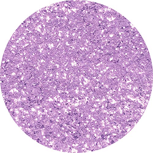 Hemway Glitter Shaker Lavender Purple 130g Extra Chunky, Craft Glitter Shaker for Resin & Epoxy Crafts - Image 2