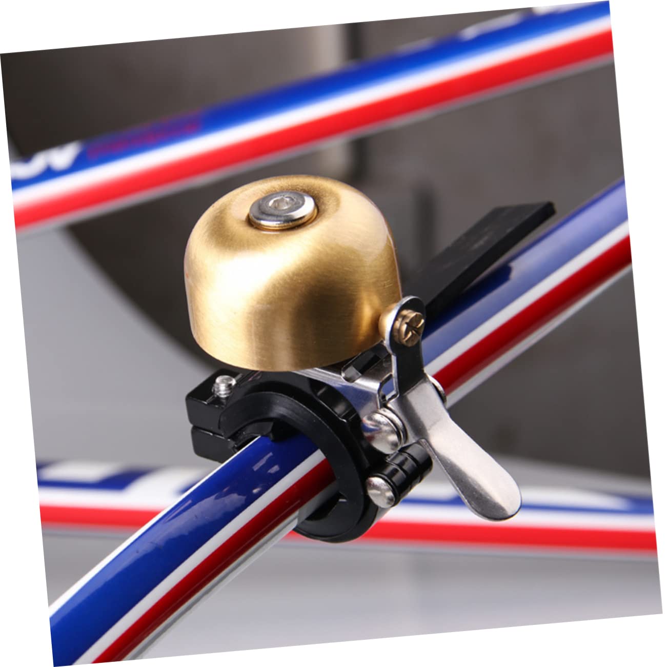 INOOMP 3 Pz Campanello per Bici retrò Lucchetto per Bici a Campana Audio Avvisatore Acustico per Bicicletta Pezzo di Ricambio per Bici Minimoto Bambino Cavalcare Bancone da Bar