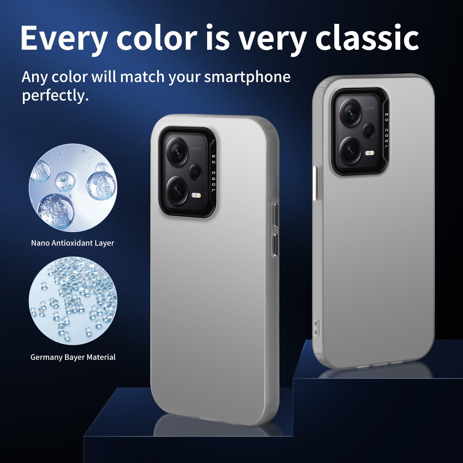 XINYEXIN Handyhülle Mit Ringständer Für Xiaomi Redmi Note 12 Pro Plus 5G – Stoßfest, Transparent, Magnetfreundlich