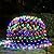 WBao Christmas Lights Outdoor, 360LED 11.5ft x 6.9ft Net Lights with 8 Modes, Timer, UL Certified, End to End Connectable, Waterproof for Lawn, Bushes, Trees Outdoor Christmas Decorations, Multicolor