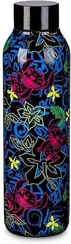 Disney Botella de agua de acero inoxidable Stitch