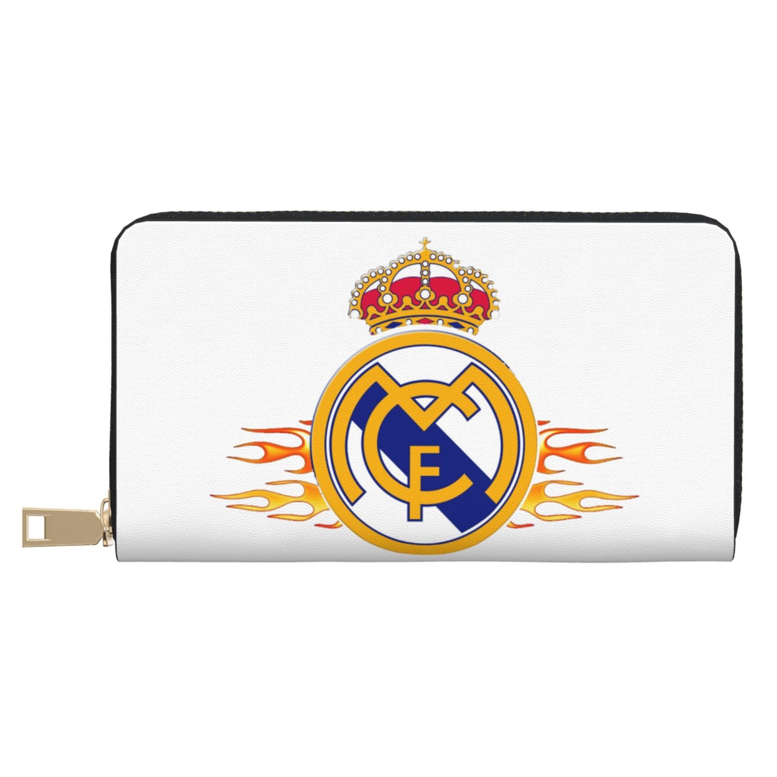Amazon.co.jp: 財布 レアルマドリード 長財布 レザー ながざいふ
