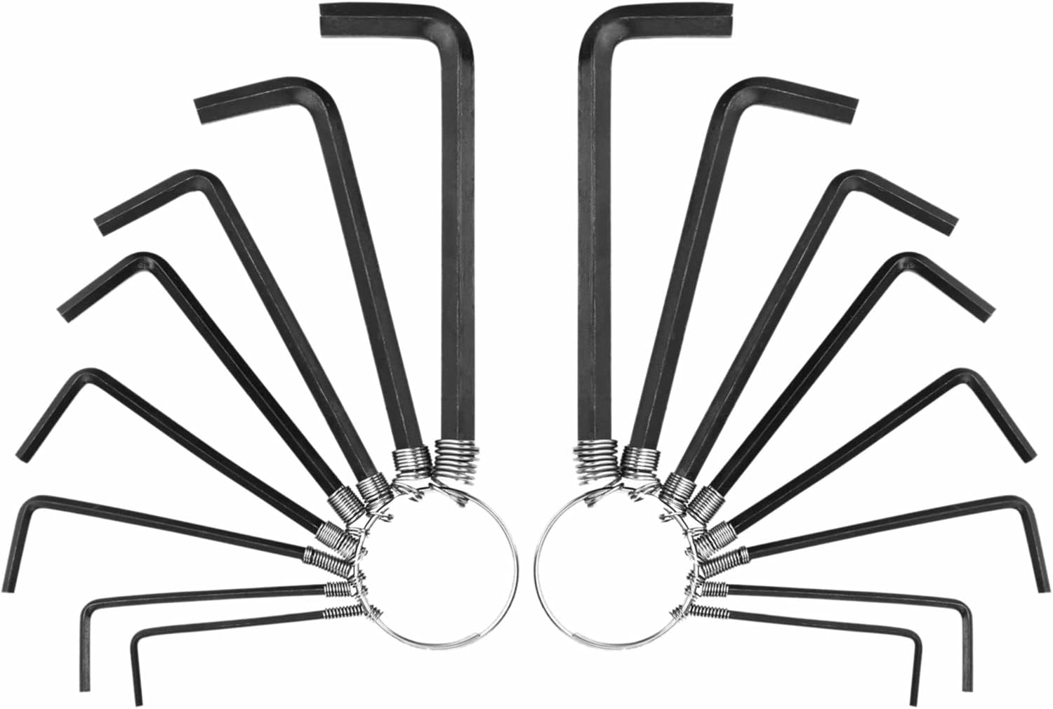 Heavy Duty Allen Key Set 16 Pcs Hexagon Metric Imperial Hex Wrench