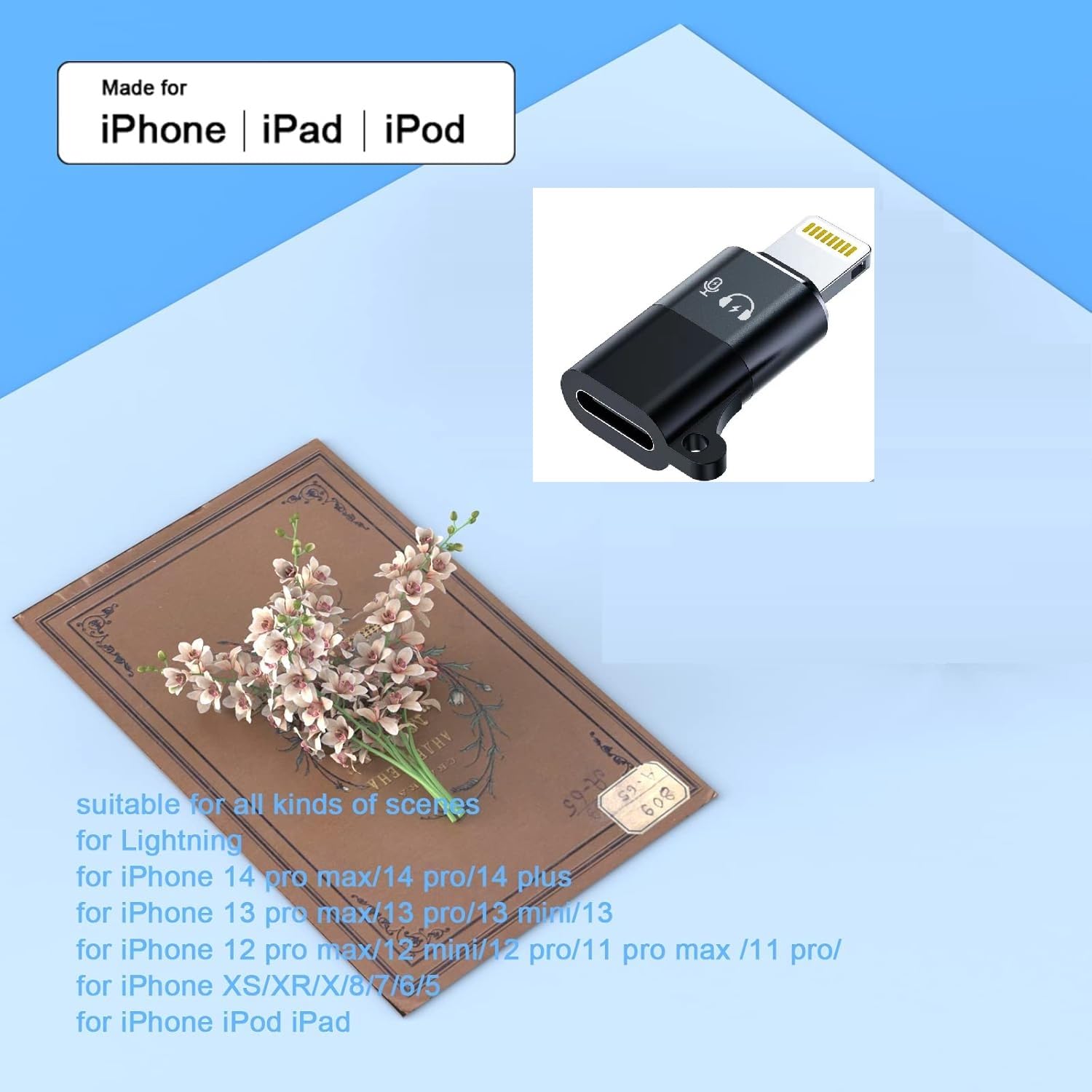 Amazon.com: Lightning Male to USB C Female Headphones Adapter