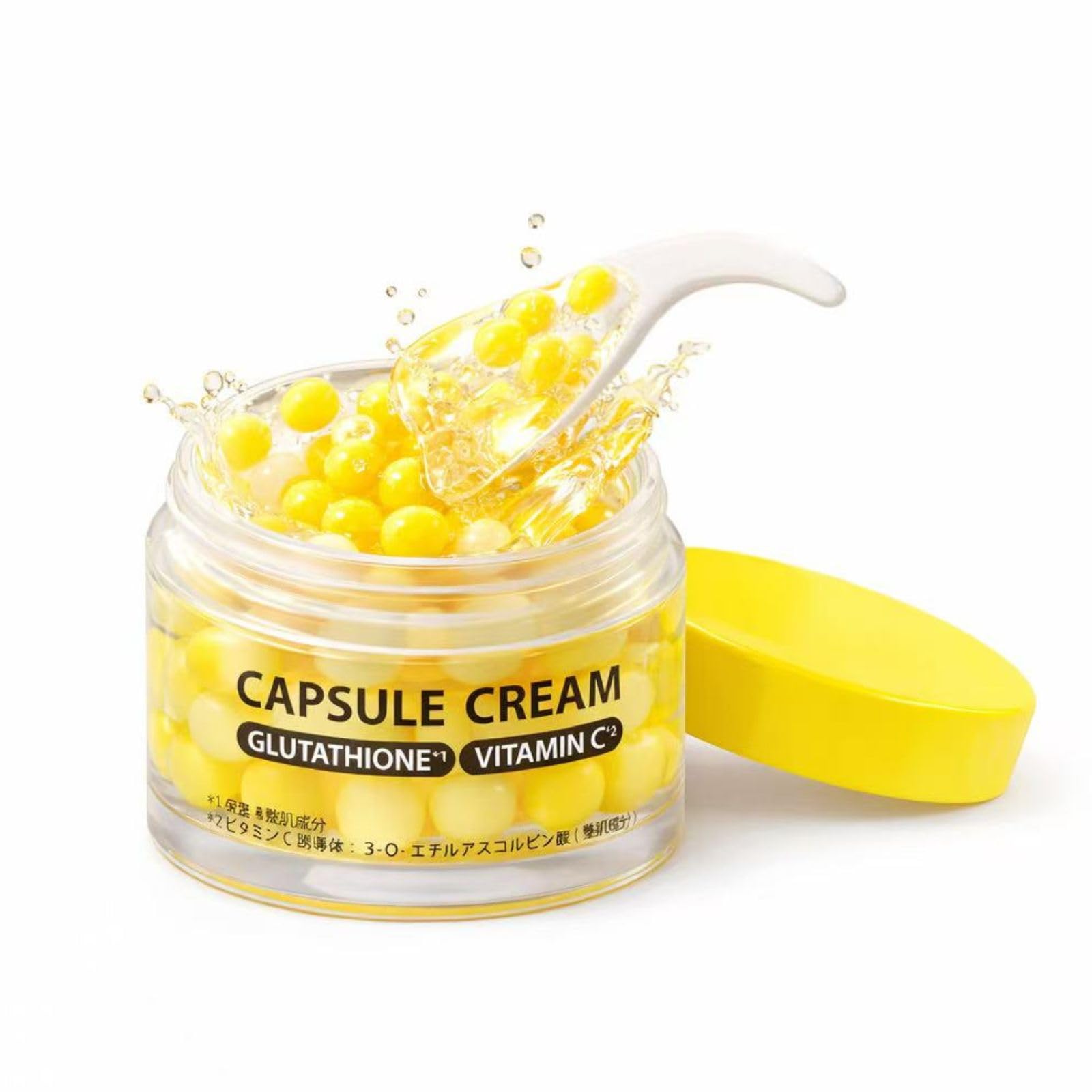 Amazon | フェイスクリーム カプセルクリーム 50g グルタチオン
