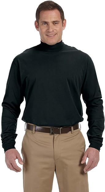 polo mock turtleneck
