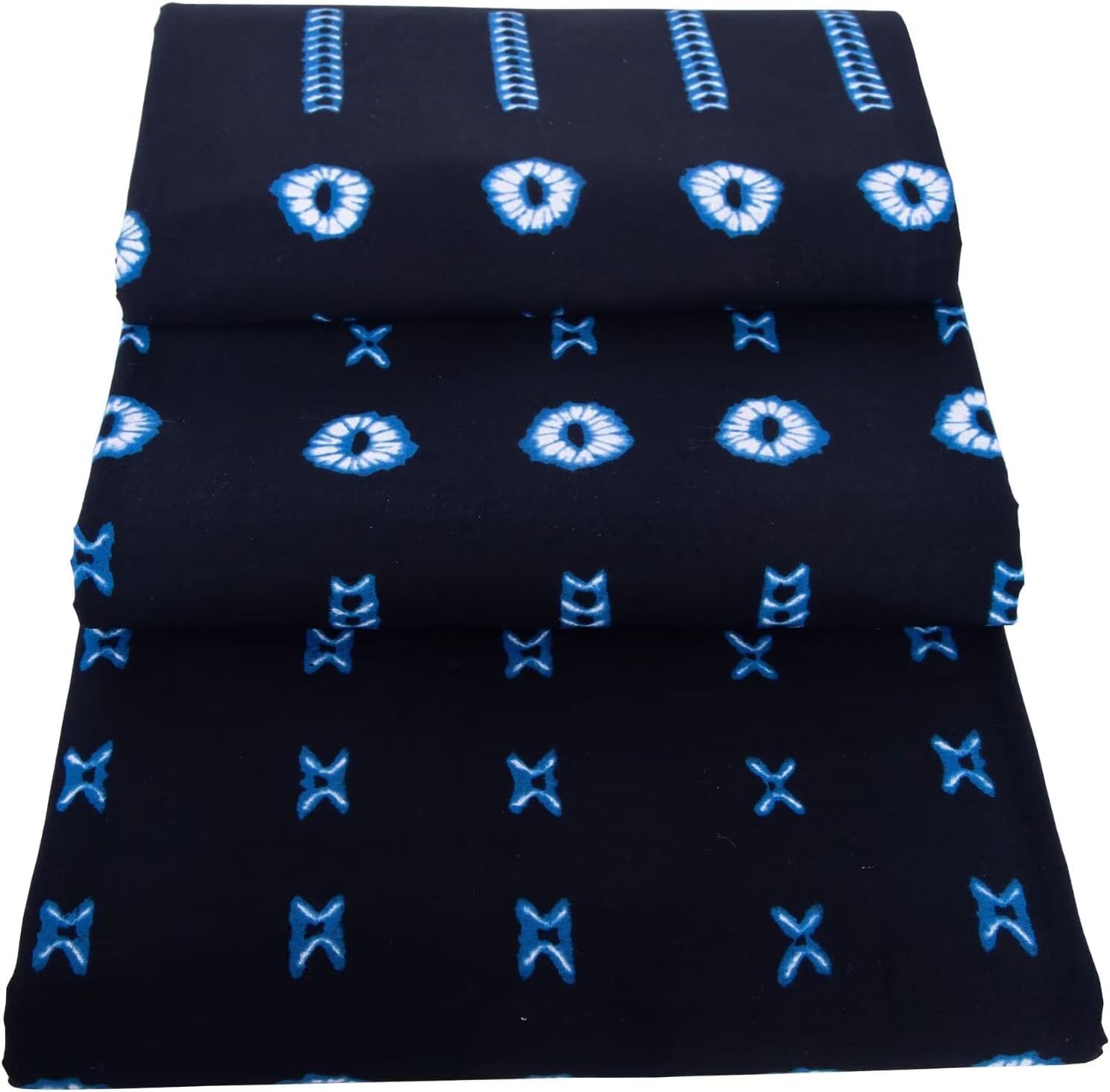 6 Yards African Ankara Wax Printing Cotton Fabric Used for Party Clothing Craft DIY Sewing Textiles