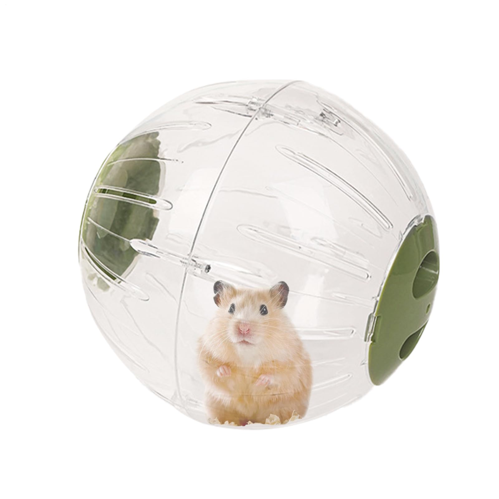 Large Hamster Ball, Quiet Portable Safe Small Pet Exercise Ball? Indoor/Outdoor Toy For Syrian Hamsters, Chinchillas, Dwarf Cats And Pet Enrichment Play