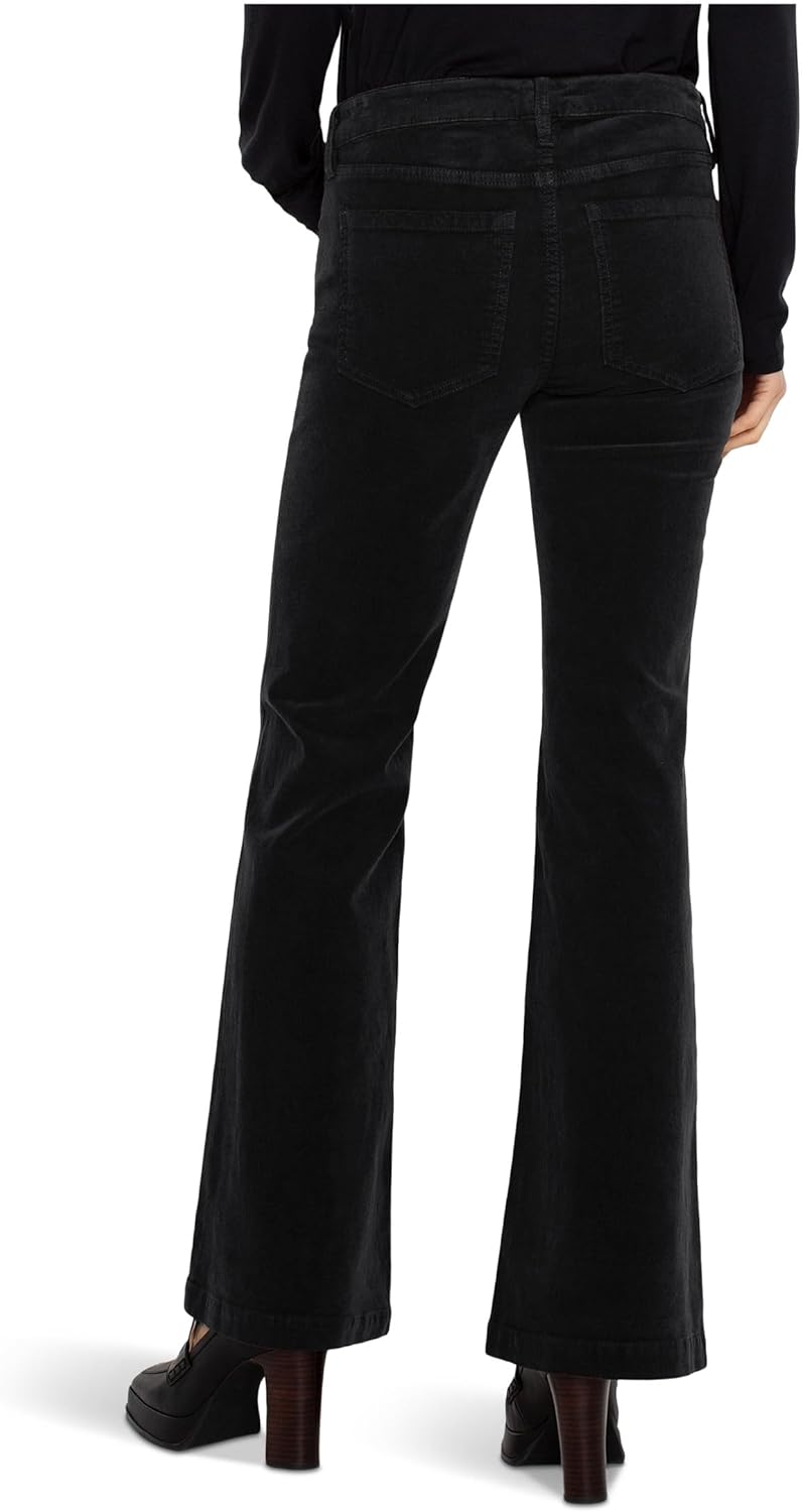 Womens Petite Corduroy Hannah Flare Pants - Image 2