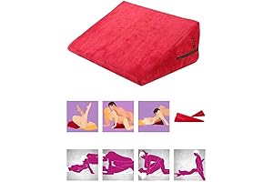 Pregnancy Support Wedge Pillow - The Ultimate Comfort for Intimate Moments and Pregnancy Preparation