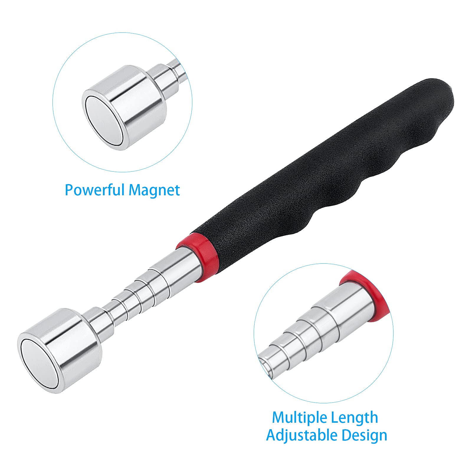 Pickup Tool, Extendable Stick