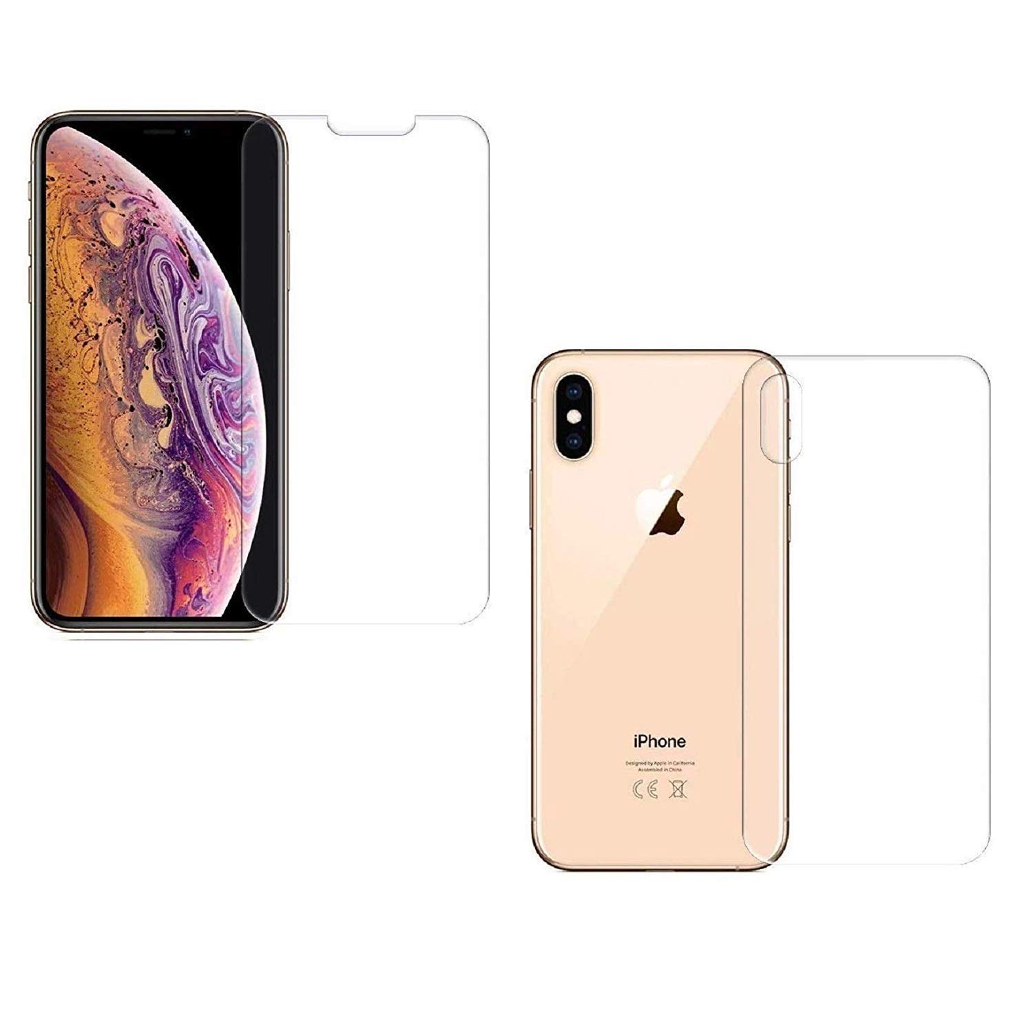 Kheyatoree Buff Guard Tech Protection/Shutter Proof/Flexible Screen  protector made with Anti Shattered Film for Apple Iphone Xs Max Buff  Screen