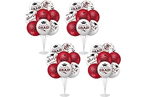 Class of 2024 Graduation Decoration Supplies 2023, Maroon and White Graduation Decorations