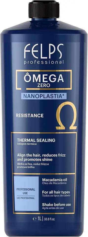 Felps Ômega Zero Unique Nanoplastia Resistance Selagem 1 L, Felps Professionnel, 1000ml
