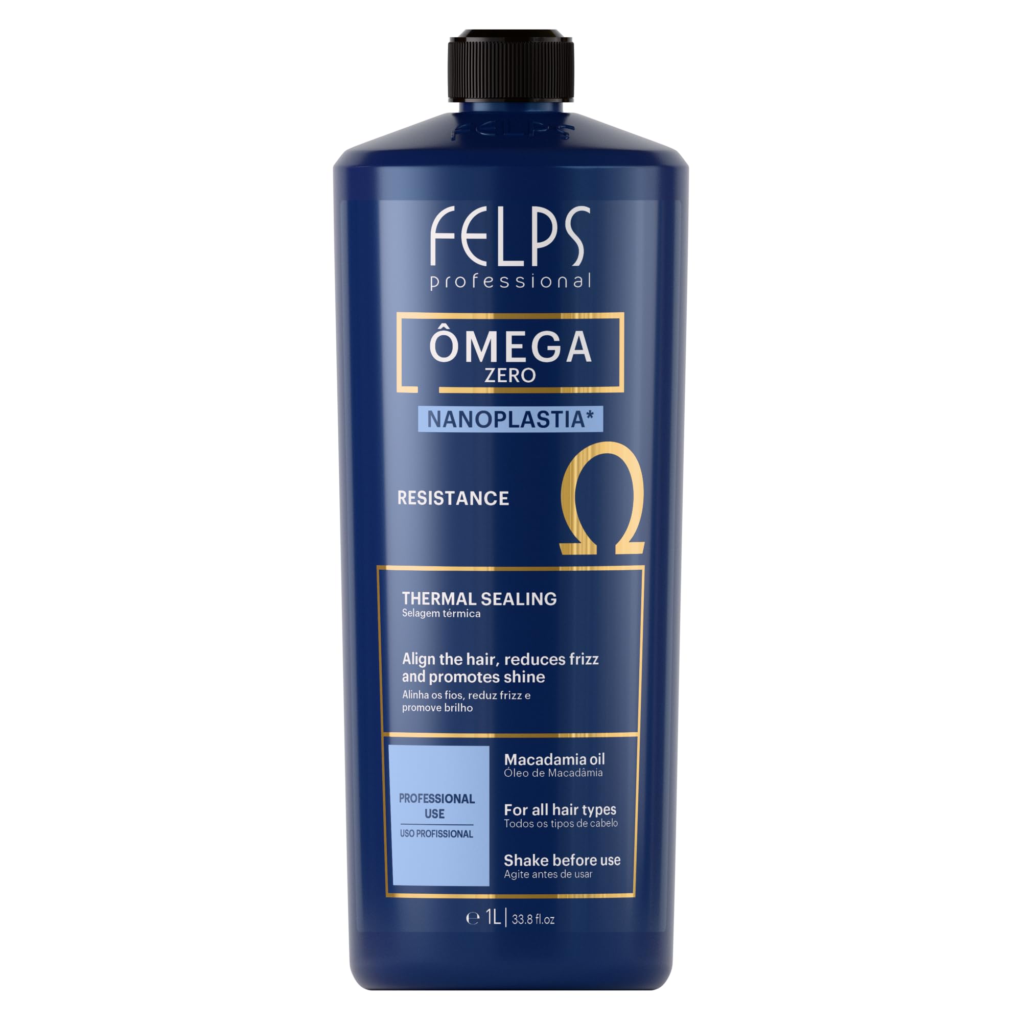 Thermal Sealing Felps Professional Omega Zero Unique Nanoplasty 1L/33.81fl.oz