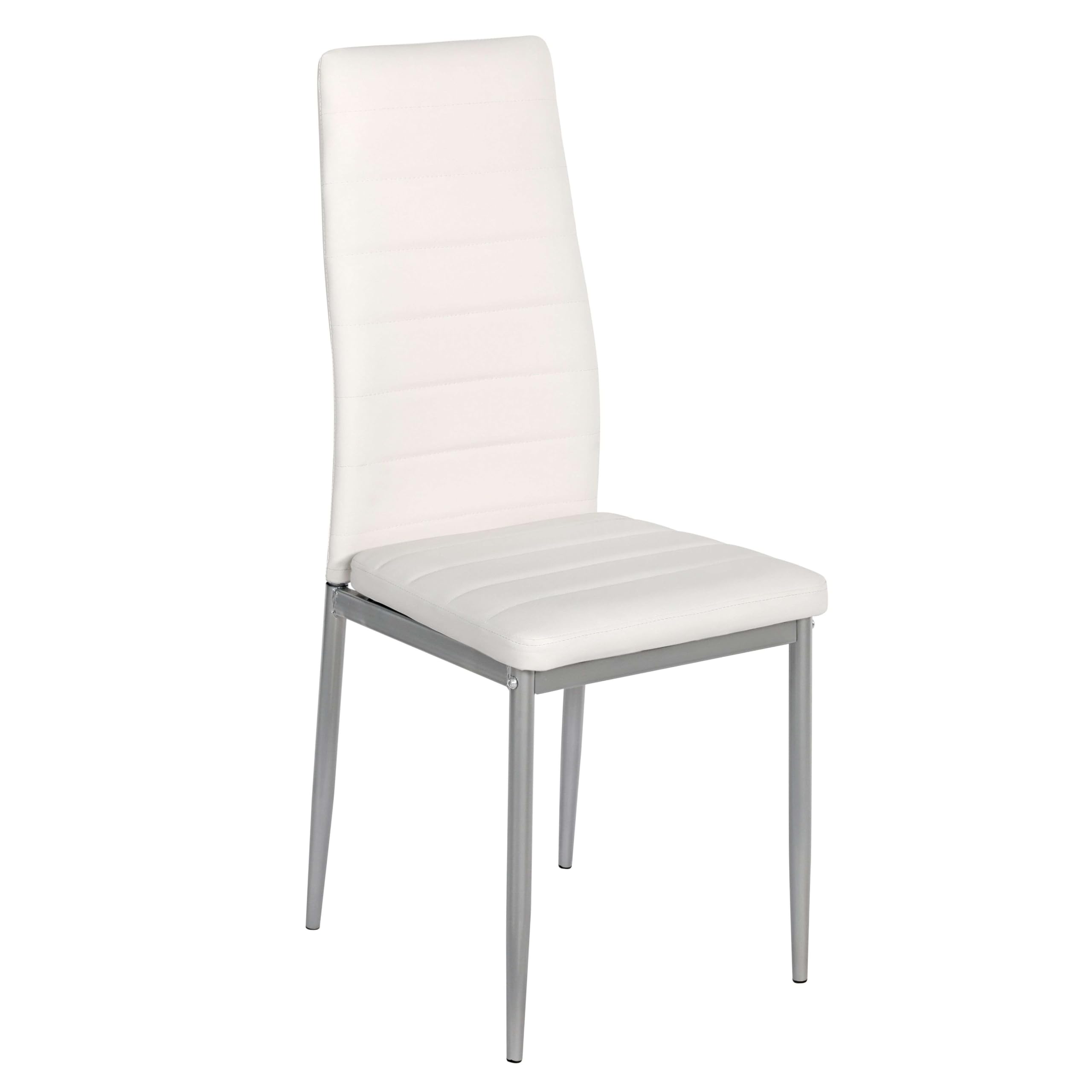 Miroytengo Pack 2 Sillas Salón Comedor Dalba Estilo Moderno Color Blanco