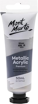 MM Premium Metalik Akrilik Boya 50ml - G m