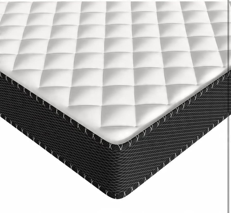 Image of The Good Sleep Matress Starlight 4 Inch HD Foam Mattress for Double Bed (72 x 48 Inch) | Soft & Comfortable | Navy Blue