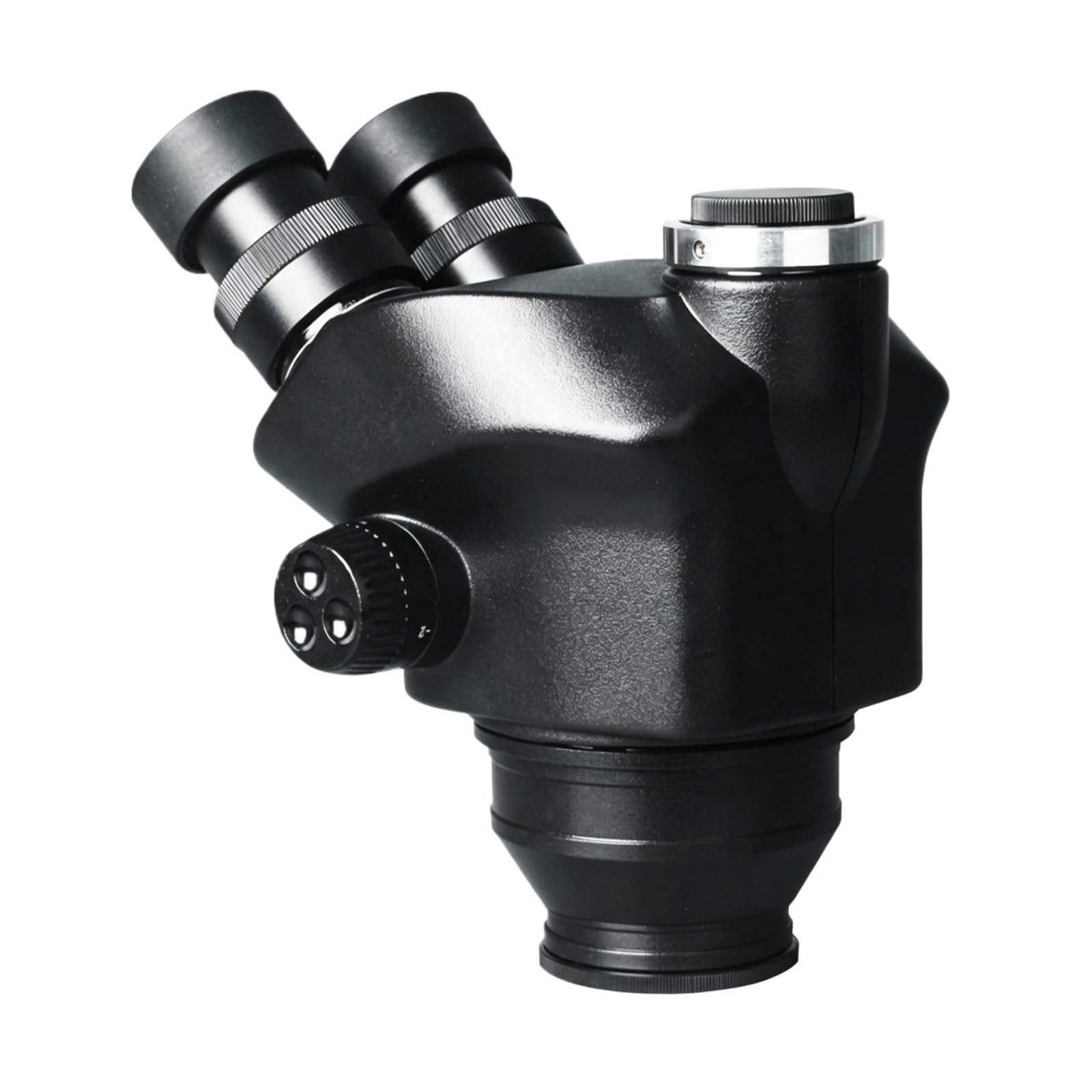 Testa for microscopio stereo con zoom trinoculare simul-focale 7X-50X