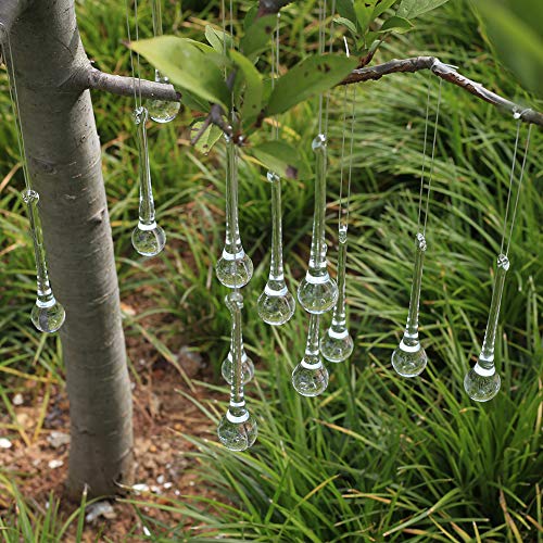 DAHI 12 stuks kerstboomversiering ijspegels ijspegels hangers van glas om op te hangen kerstdecoratie - Image 3