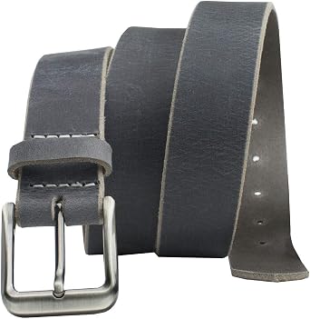 Smoky Mountain Belt - USA Made Genuine Full Grain Leather Belt with Certified Nickel Free Buckle