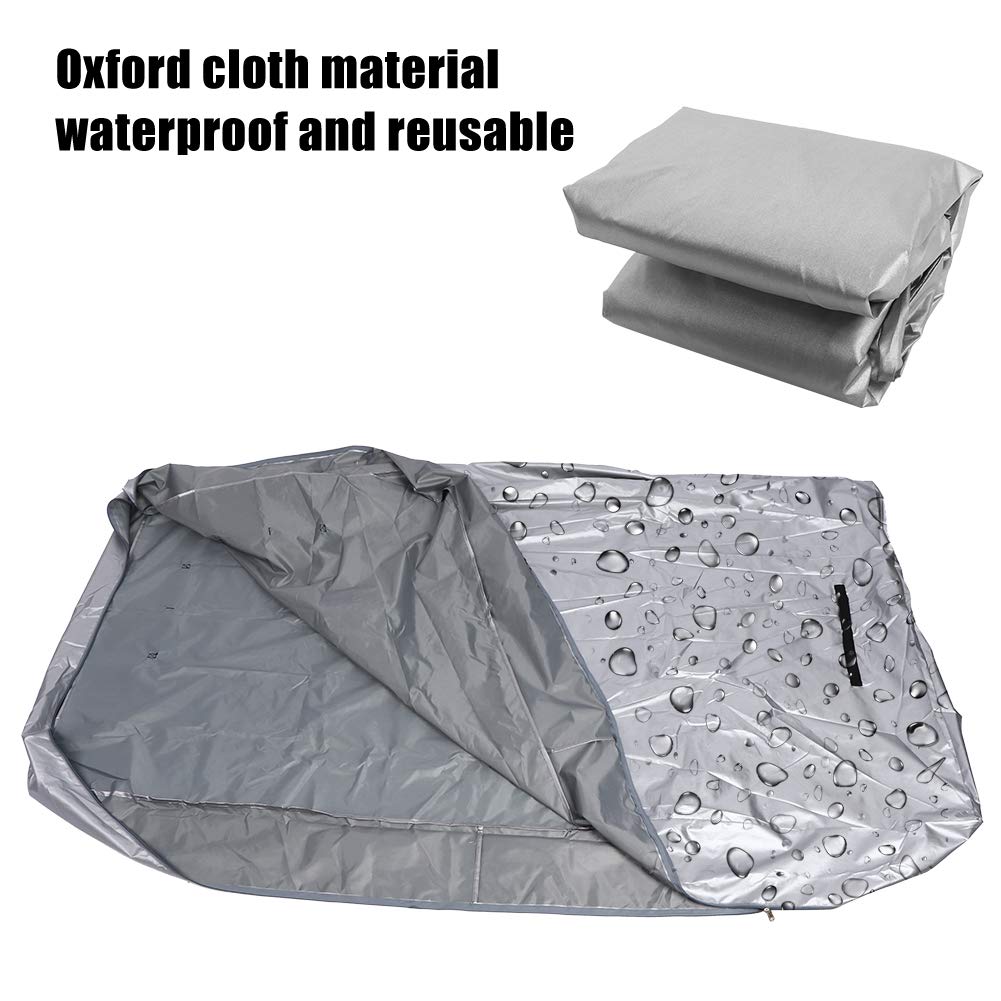 Coprimaterasso Restokki, Borsa per materasso rimovibile in tessuto Oxford impermeabile Coprimaterasso riutilizzabile per interni ed esterni (208 * 40.6 * 200.6cm)