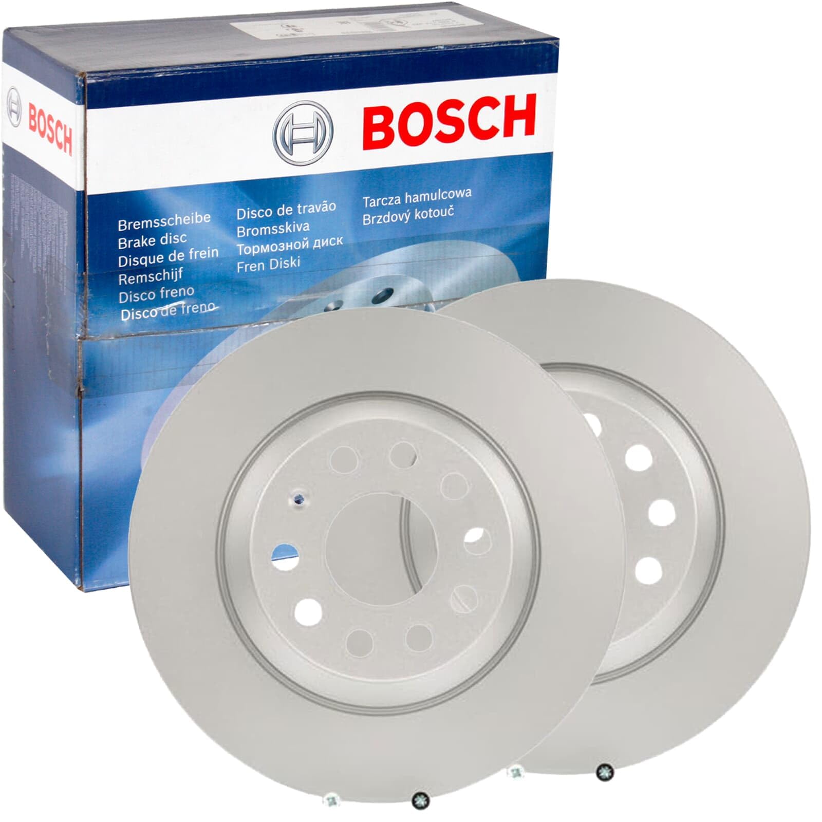 Disque De Frein Arrière BOSCH 300mm - Compatible Golf VII, Audi A3, Freinage Fiable