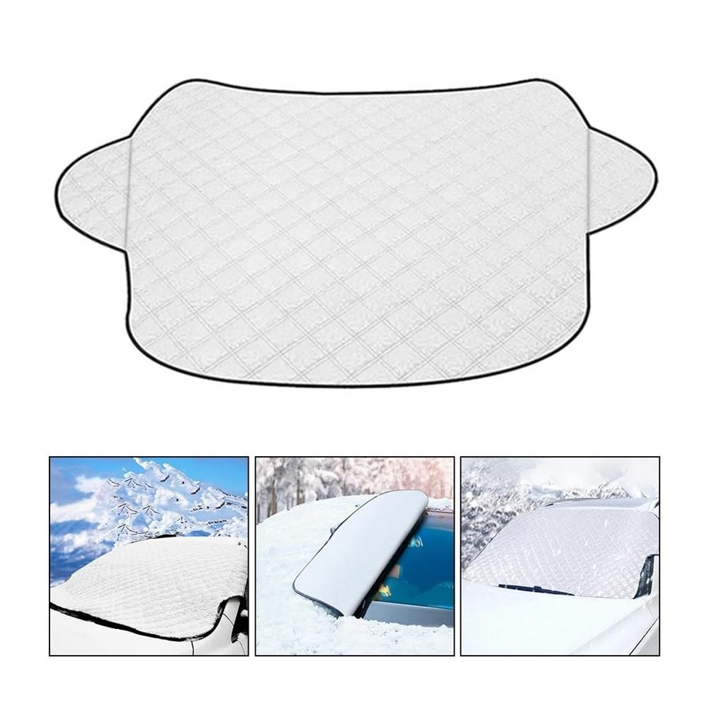 Housse de Protection pour Pare-Brise Pare-Brise De Voiture Universel Couverture De Neige Pare-Soleil Anti-Neige Glace Accessoires De Voiture pour Voiture SUV MPV Protection Pare Brise Hiver