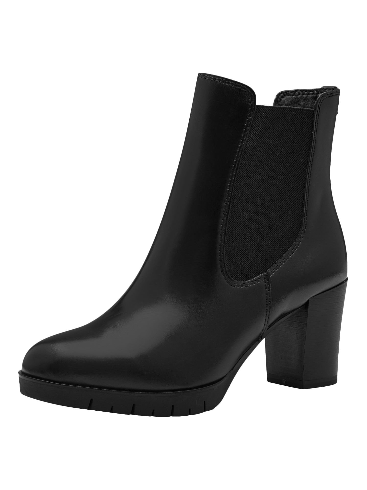 Tamaris Women' 1-25416-43 Chelsea Boot, Black, 3.5 UK