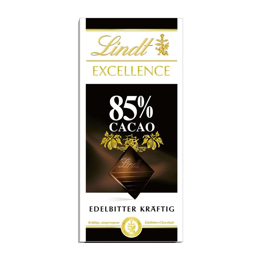 Lindt Excellence Schokolade 85% Cacao (20x100g Tafel)