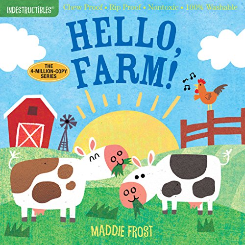 Image of Indestructibles: Hello, Farm!: Chew Proof · Rip Proof · Nontoxic · 100% Washable (Book for Babies, Newborn Books, Safe to Chew)