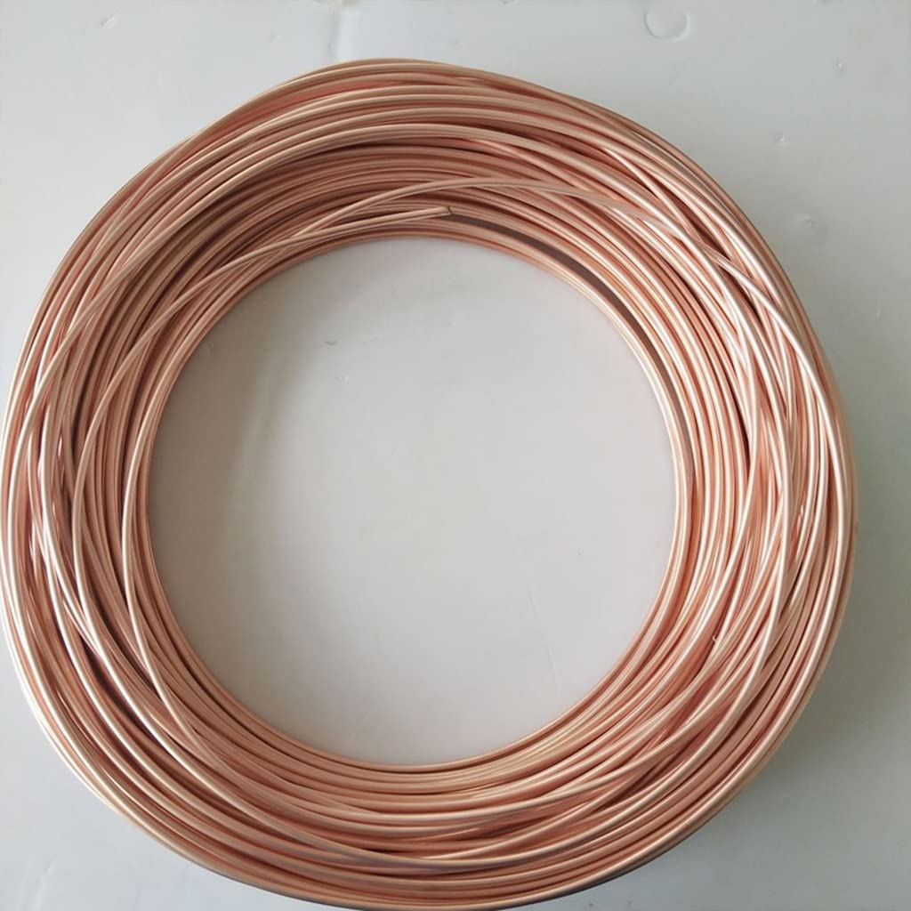 Rura okrągła miedziana, Cewka z rurką miedzianą 1M Miękka cewka do okrągłych rur klimatyzacyjnych w wielu rozmiarach(12x1.5mm)