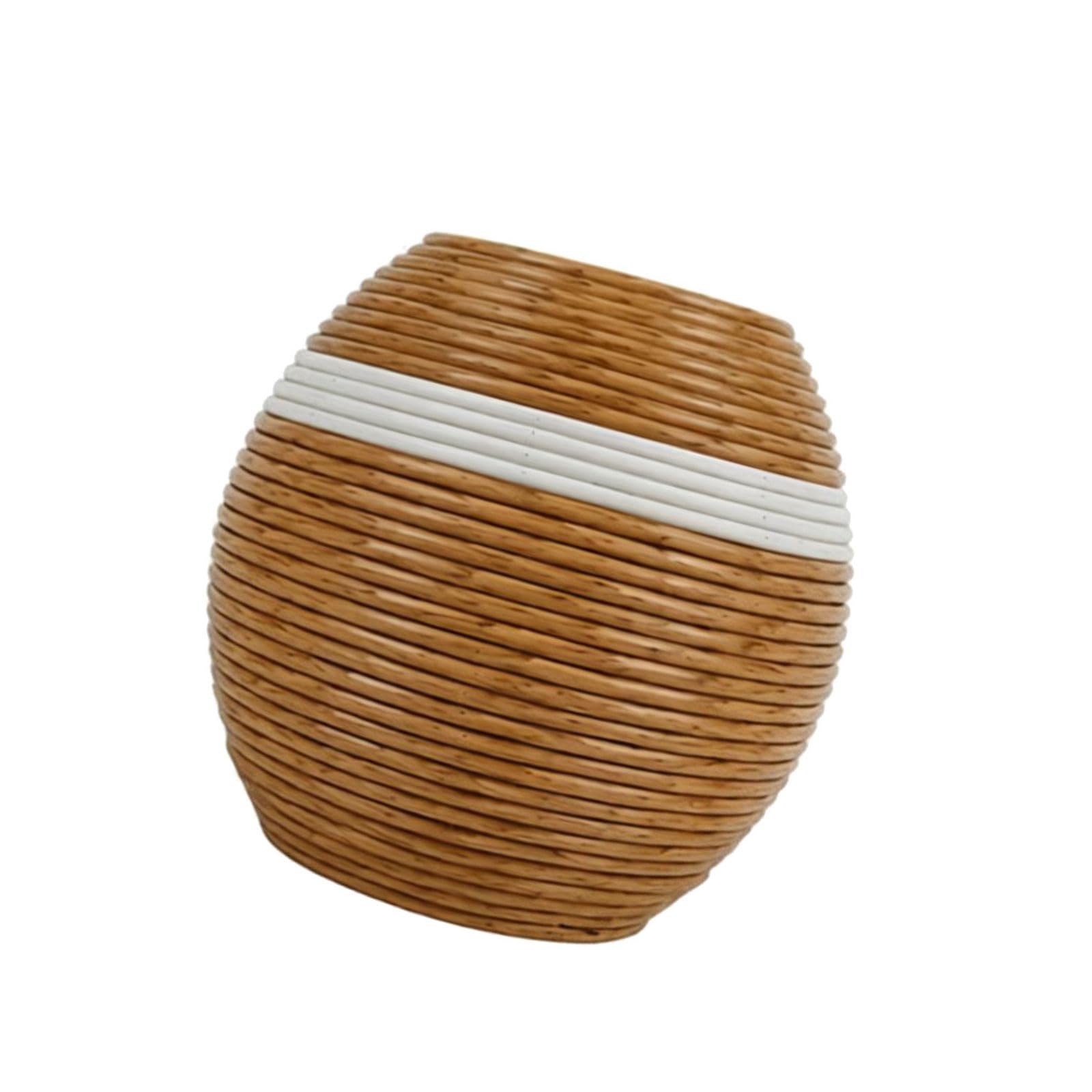 Rattan Vases Country Rustics Styles Woven Plant Flower Vases Basket for Home Decors Decorative Vase Centerpieces Decorative Centerpieces