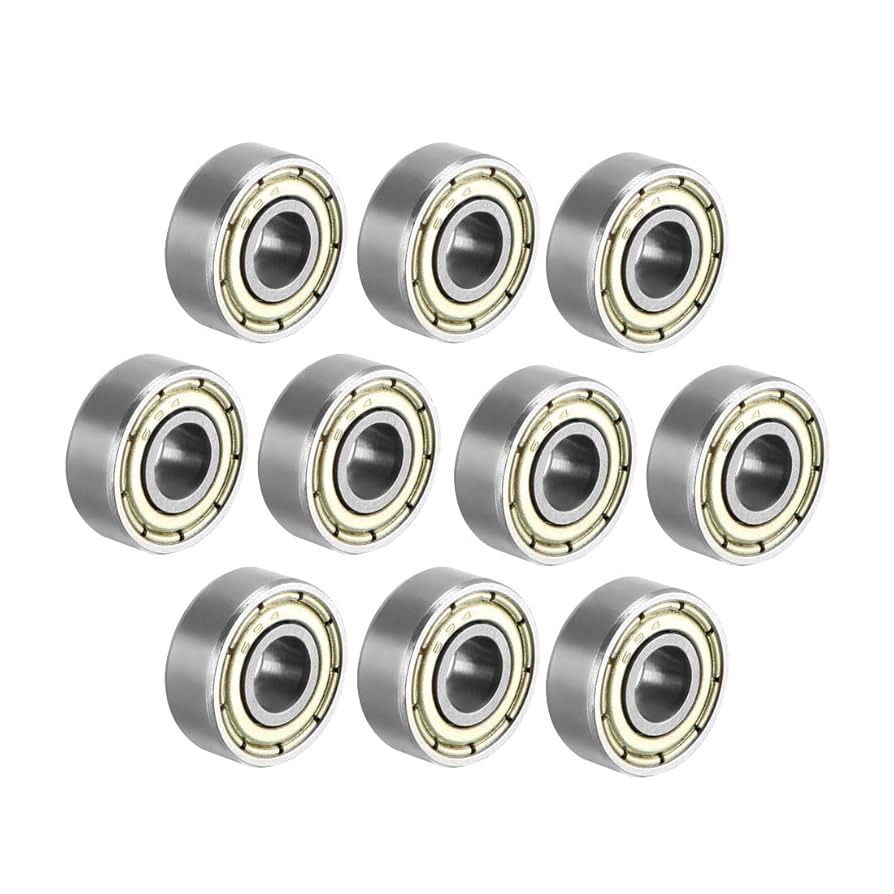 uxcell 694ZZ Deep Groove Ball Bearing Double Shield 694-2Z