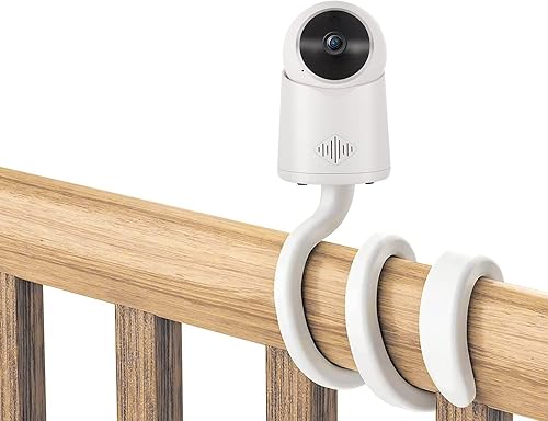 Miniatura 8 de Soporte universal para cámara para monitor de bebé, orificio roscado de 14 compatible con Arlo, Owlet, Goodbaby, HelloBaby, Vtech, Motorola y más.