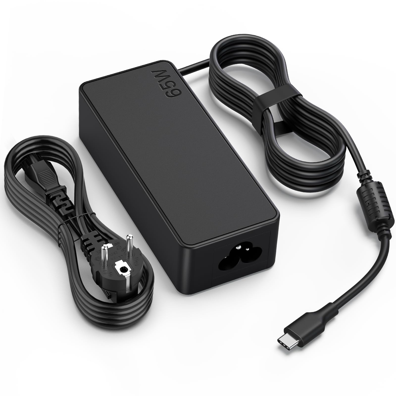 Laptop Ladekabel USB C 65W Netzteil Kompatibel für Lenovo Thinkpad X1 Carbon T14 T15 T480 T490 T580 T590 E480 E490 E580 E590 E595 Yoga 720 730 13ikb 910 Ladegerät Type C Adapter Charger