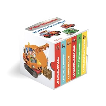 Auzou Ma petite bibliothèque P'tits véhicules