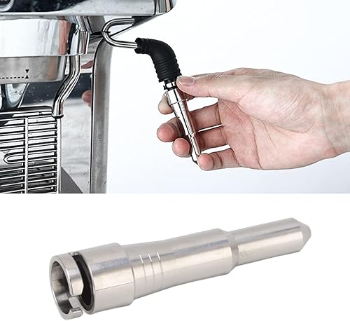 Miniatura 4 de Fdit Boquilla de vapor, boquilla de vapor de acero inoxidable para cafetera, herramientas para máquina de café ECP3420 EC680 Accesorios