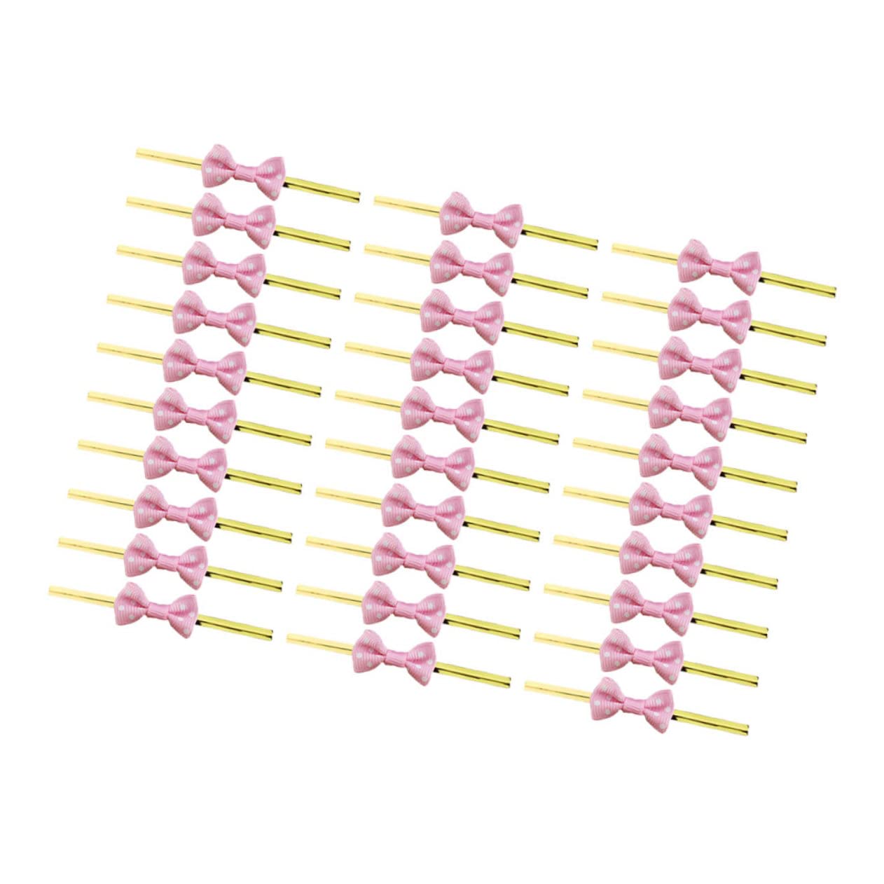 EXCEART 1000 Piezas Corbata de moño Lazos de Cinta para Envolver Regalos Cinta y Lazos decoración Envolver Lazos y Cintas de Sellado de piruletas Boda Bolsa de Dulces Juguete Decorar
